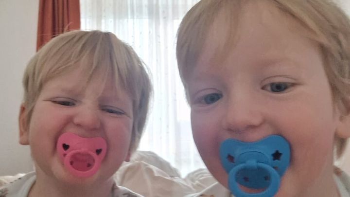 Zwei kleine Kämpfer gegen Leukämie