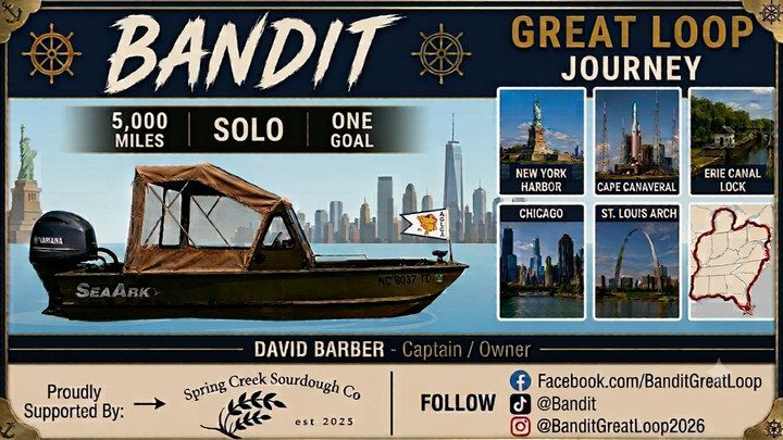 Help David Complete the Great Loop Solo Journey campaign photo, 1 of 8