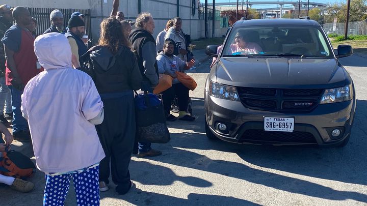 Donate to homeless at christmas