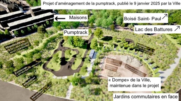 NON à la PUMPTRACK à 2,1 MILLIONS $ proche du Boisé de l’IDS campaign photo, 1 of 3
