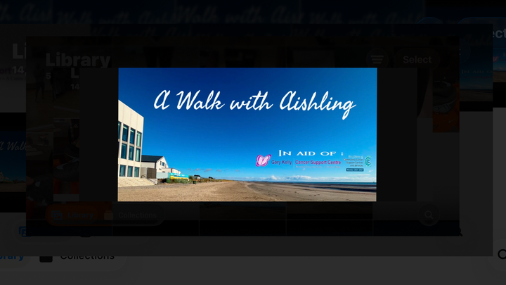 A walk with Aishling… campaign photo, 1 of 3