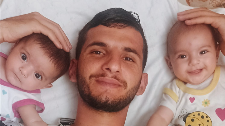 Yahya's family in Gaza campaign photo, 1 of 3