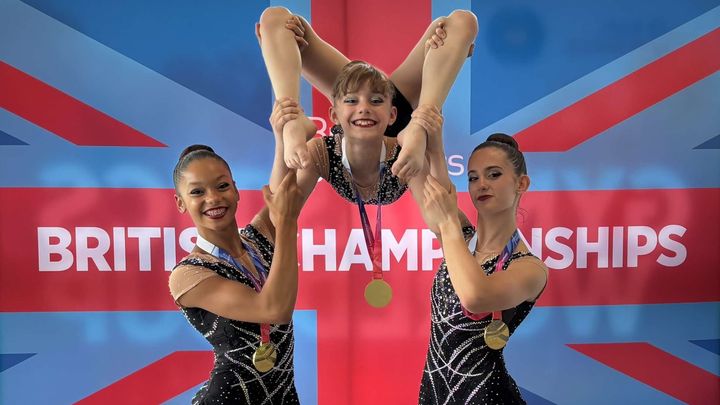 Help three gymnasts represent GB at world championships