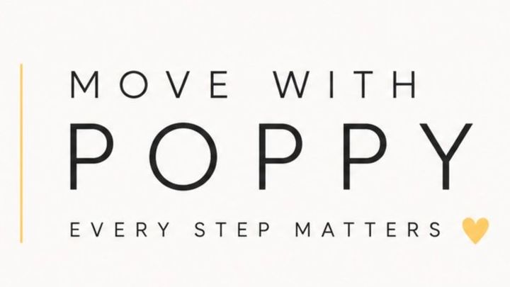 Move with Poppy - Every Step Matters. campaign photo, 1 of 7