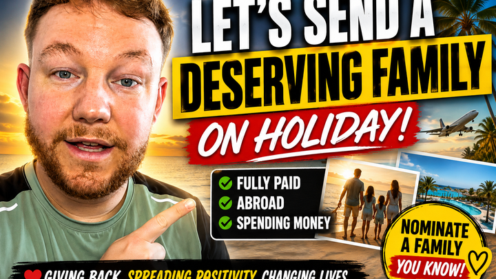 Lets send a fully deserving family on HOLIDAY!! campaign photo, 1 of 2