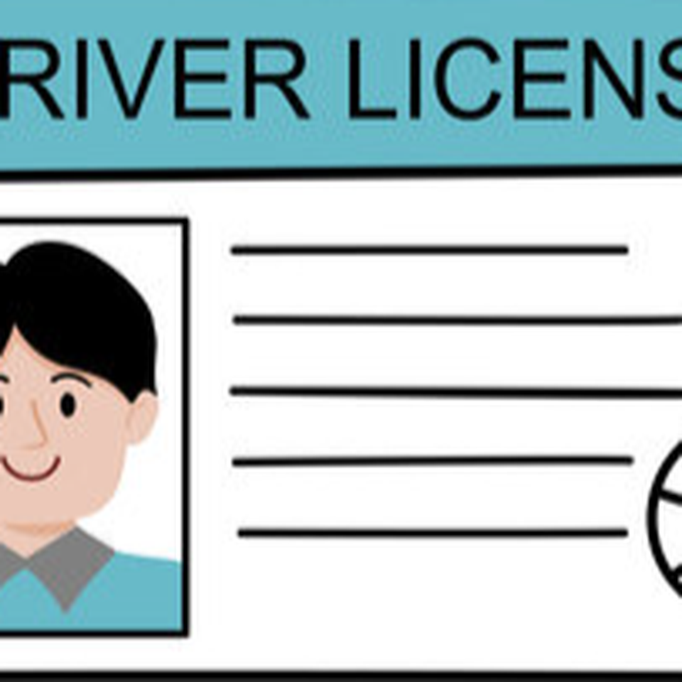 For my drivers licence.