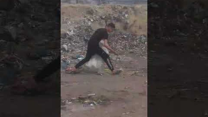A family of orphaned children in Gaza. video thumbnail, 1 of 7