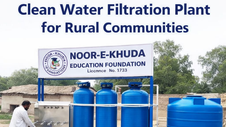 Clean Water for Rural Communities – NOOR-E-KHUDA FOUNDATION campaign photo, 1 of 3