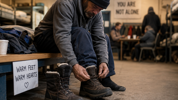 Step Out of The Cold campaign photo, 1 of 5