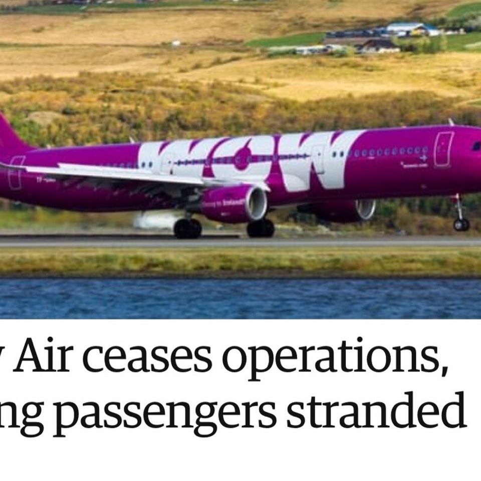 WOW Air ceases operations 