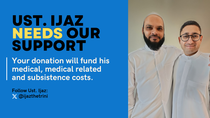 Donate to help our sick brother Ust. Ijaz Ahmad. campaign photo, 1 of 3