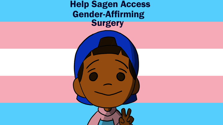 Help Sagen Access Gender Affirming Surgery campaign photo, 1 of 3