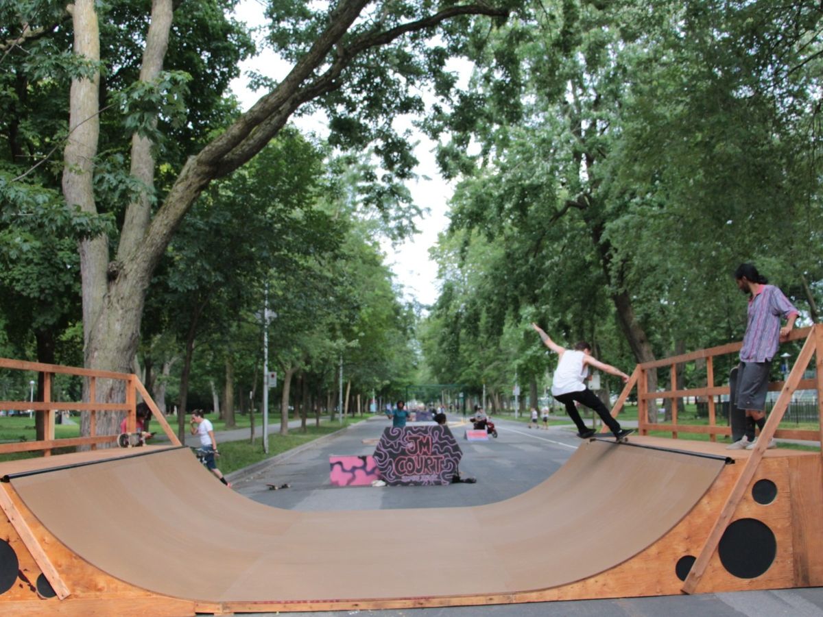 Collecte de fonds par Jean-Yves Ginchereau : Une Demi-lune pour la Zone Skate !