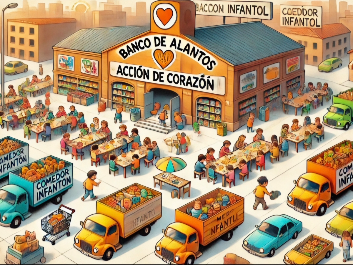 A construir Banco de alimentos para comedores infantiles campaign photo, 1 of 3