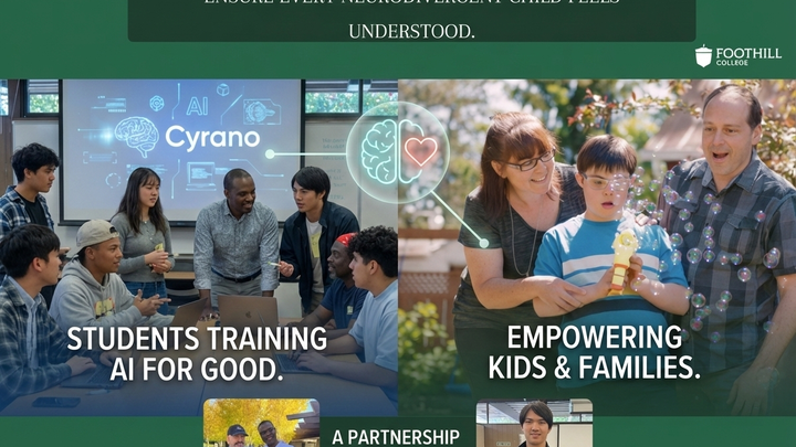 Students Train a new AI to Help Neurodivergent Kids campaign photo, 1 of 7