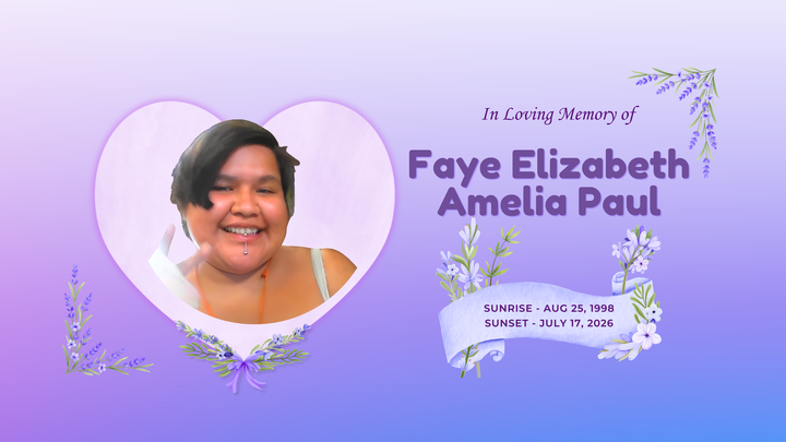 In Loving Memory of Faye Paul campaign photo, 1 of 4