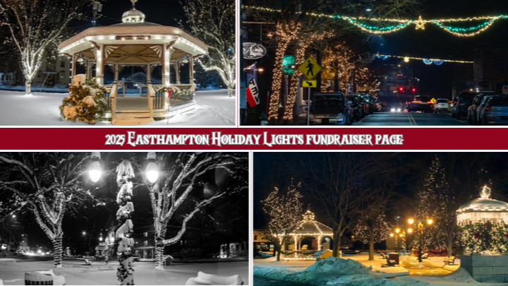 Easthampton, MA. - Holiday Lights 2025 campaign photo, 1 of 2