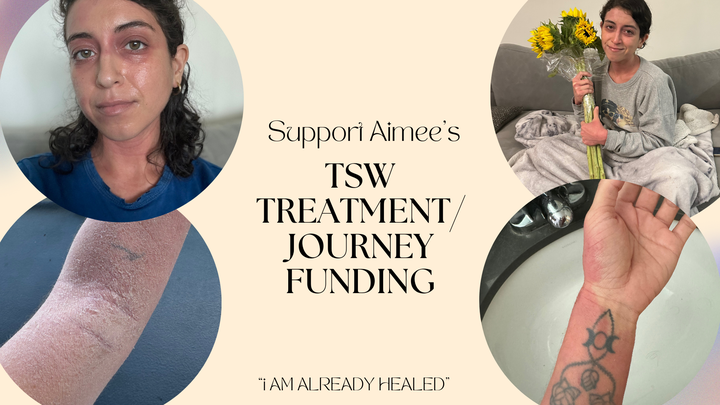 Help Aimee HEAL from TSW (Topical Steroid Withdrawals) campaign photo, 1 of 3