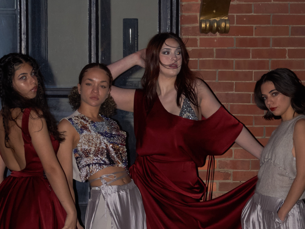 Help Maddy show in New York Fashion week campaign photo, 1 of 8