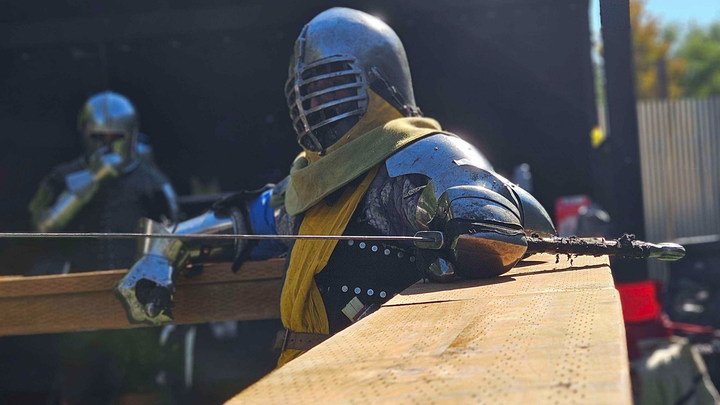 Help Clinton Compete in Medieval Armor Combat campaign photo, 1 of 8