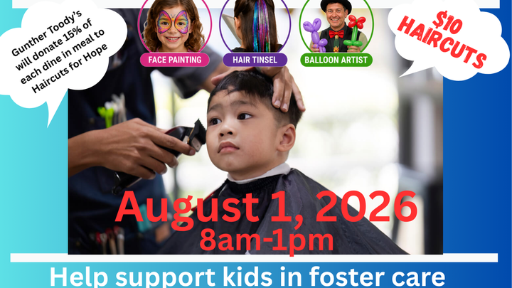 Haircuts for Hope & Kids & Cars Aiding Kids in Foster Care campaign photo, 1 of 5