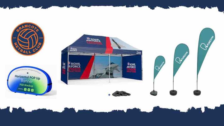 BNC Fundraiser campaign for a branded event gazebo & more campaign photo, 1 of 5