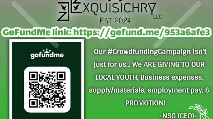 Foto de la recaudación de fondos Support Exquisichry LLC a clothing brand, 1 de 8
