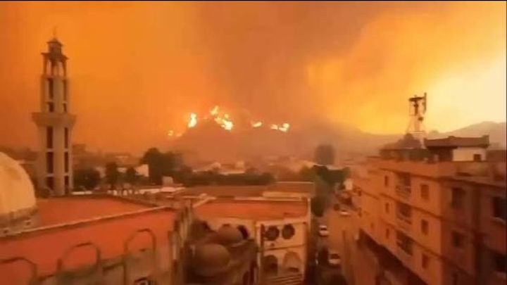 Food and Supplies for Jijel Fire Victims