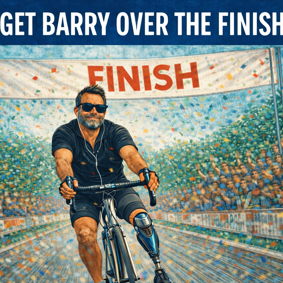 Bicycle Barry Hospitalized - NEEDS OUR HELP!