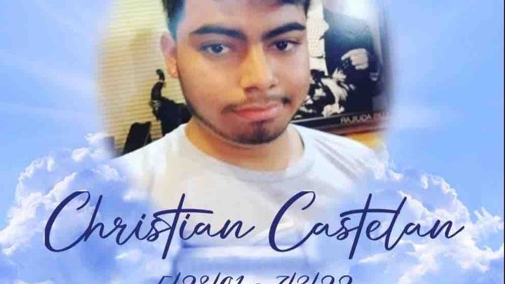 Christian Castelan funeral campaign photo, 1 of 2