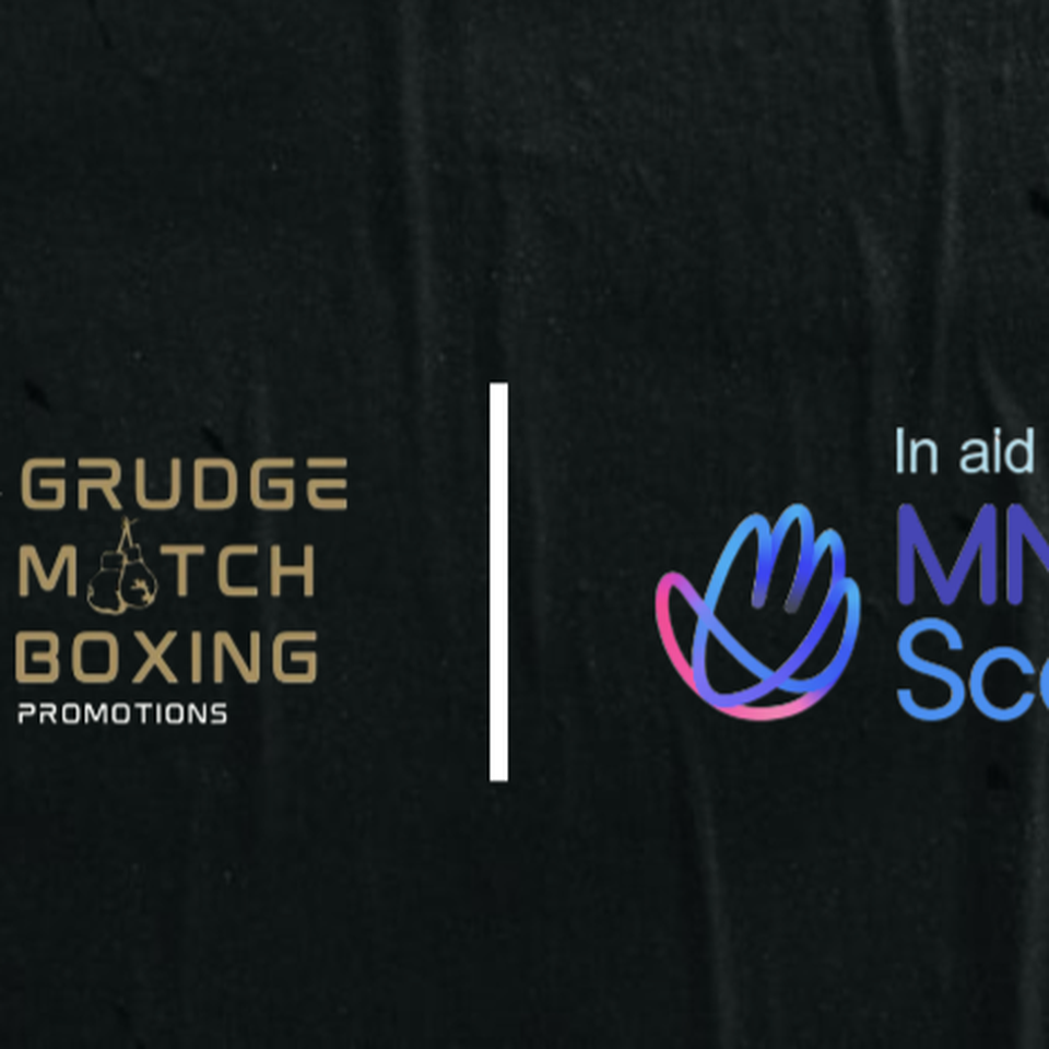 Fundraiser by louis kennedy : Grudge Match Boxing is with MND Scotland, image size:960x960