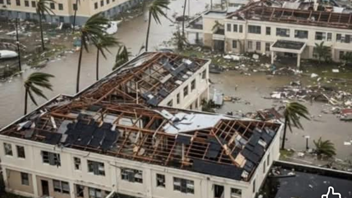 Jamaica hurricane relief Trelawny campaign photo, 1 of 3