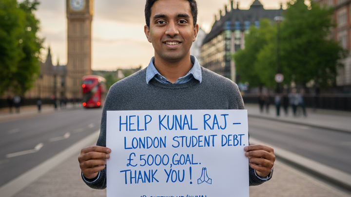 Help Kunal Overcome Student Debt and Build a Brighter Fut campaign photo, 1 of 3