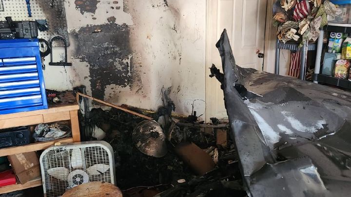 Patrick Seremet after house fire campaign photo, 1 of 4