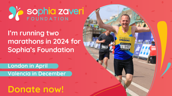 Running a Marathon Double for Sophia's Foundation! campaign photo, 1 of 3