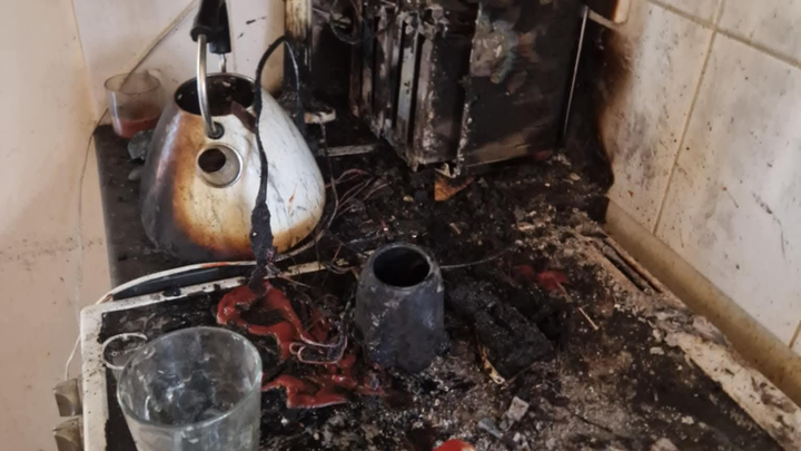 Family suffered a house fire campaign photo, 1 of 3