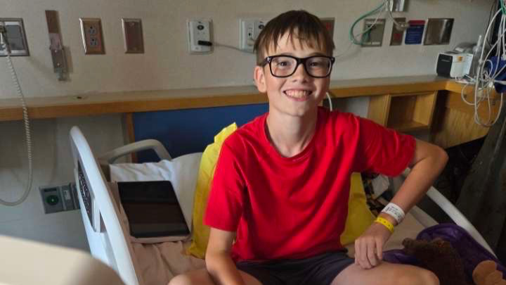 Fighting Brain Cancer 11yo Chet Ottem campaign photo, 1 of 3