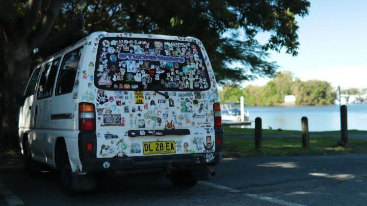 Tucker Husky Replace his Home, the furry van. campaign photo, 1 of 3