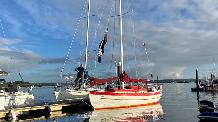 GoFeedMe on the Golden Globe Race 2026 campaign photo, 1 of 3
