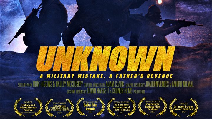 Help Bring My Award-Winning Sci-Fi Movie "Unknown" to Life campaign photo, 1 of 8