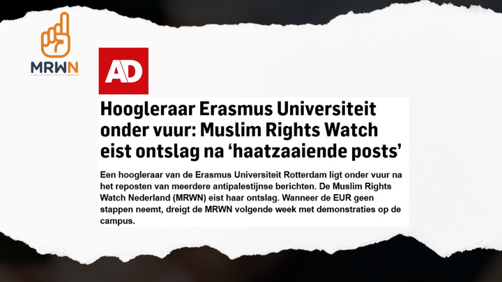 Juridische strijd tegen Erasmus vanwege Z!O-professor campaign photo, 1 of 3