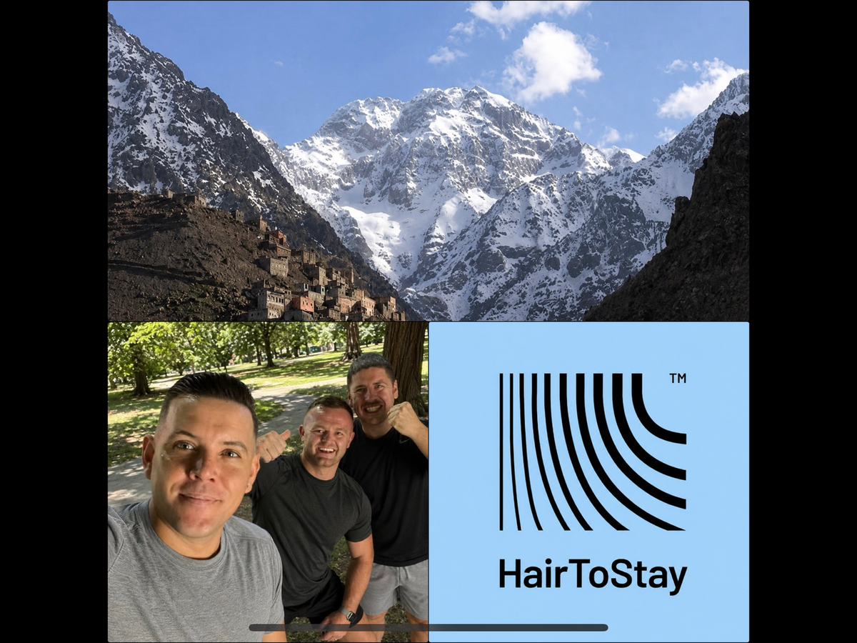 Three Blokes, One Mountain, One Cause. campaign photo, 1 of 4