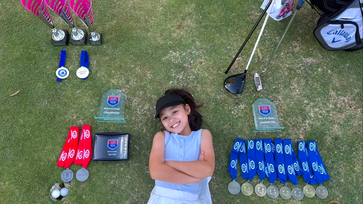 Help Rianna (8) get to the U.S. Kids Golf World Championship campaign photo, 1 of 5