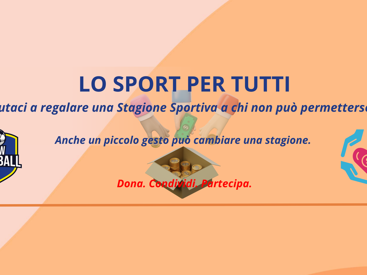 Lo Sport per Tutti campaign photo, 1 of 4