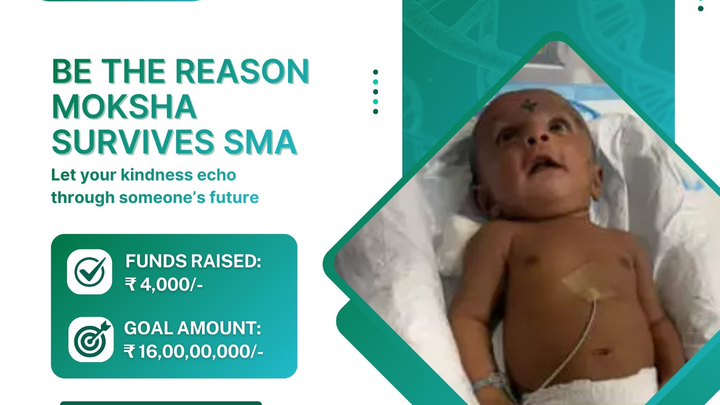 Gene Therapy for Moksha's SMA Battle campaign photo, 1 of 6