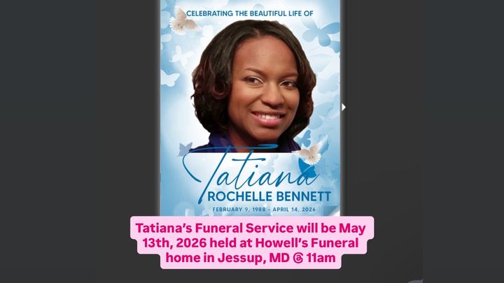 Celebrating Tatiana’s Life – Funeral Information campaign photo, 1 of 3