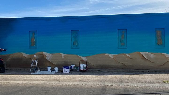 Monahans Mural Project campaign photo, 1 of 2