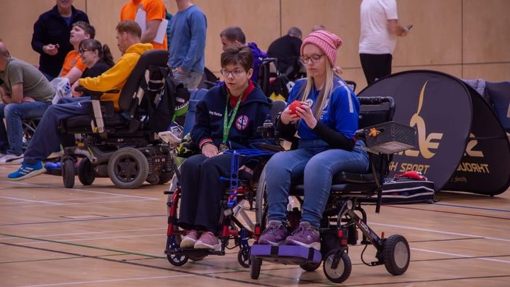 Support disabled athletes to participate in Boccia campaign photo, 1 of 3