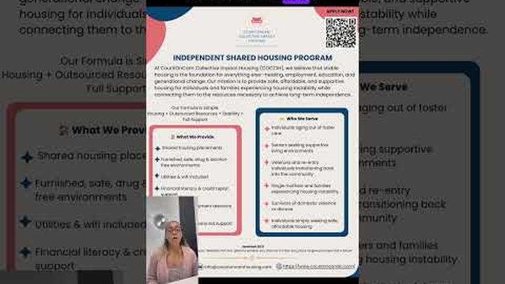 Support Cam As She Helps At-Risk Individuals & Families video thumbnail, 1 of 6