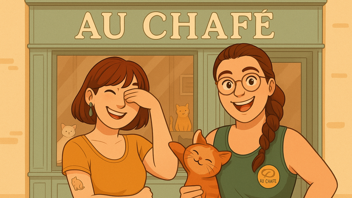 Photo de la campagne Fais ronronner le projet Au Chafé, 1 sur 7